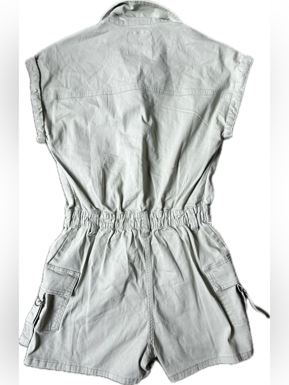 Celebrity Pink Button Up Romper - Picture 6 of 8